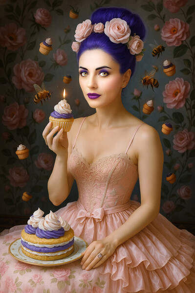 Photograph Diana Ivanova Sugarplum Violet Dreams on One Eyeland